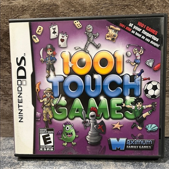 5 for $60 - 1001 Touch Games Nintendo DS - Picture 1 of 4